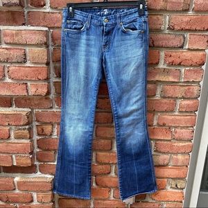 7 for All Mankind A pocket Boot Cut Jeans 27